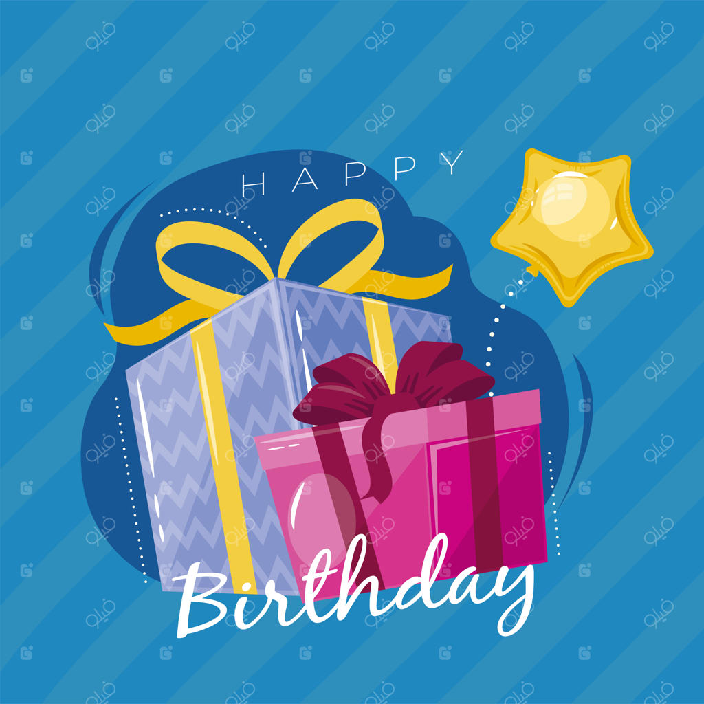 سبک کارت هدیه برای تولدت مبارک