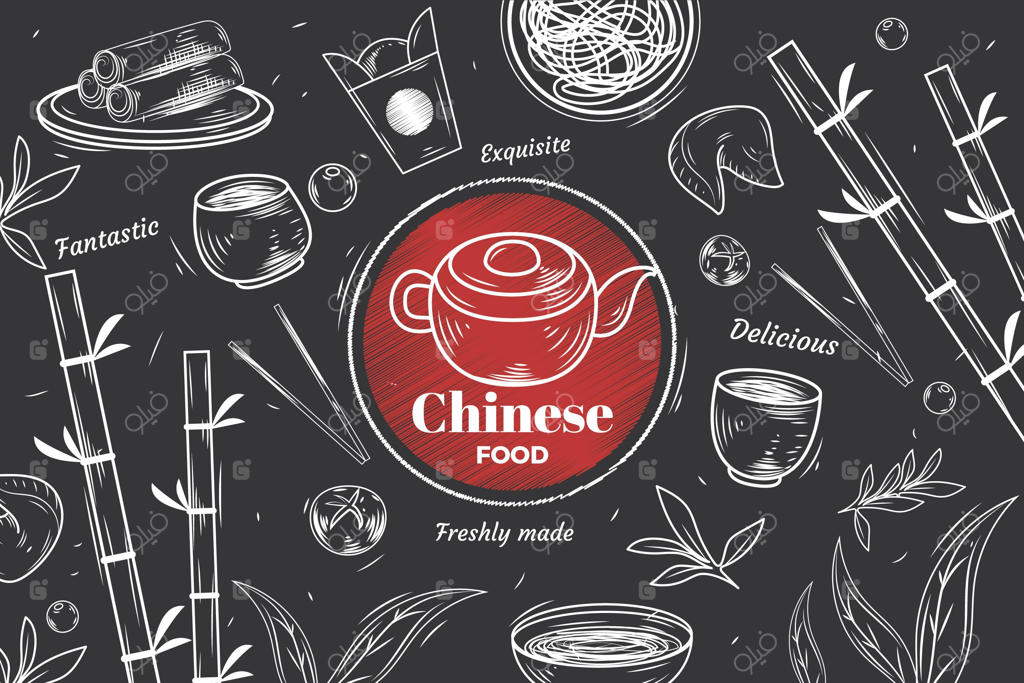 کاغذ دیواری دیواری برای رستوران