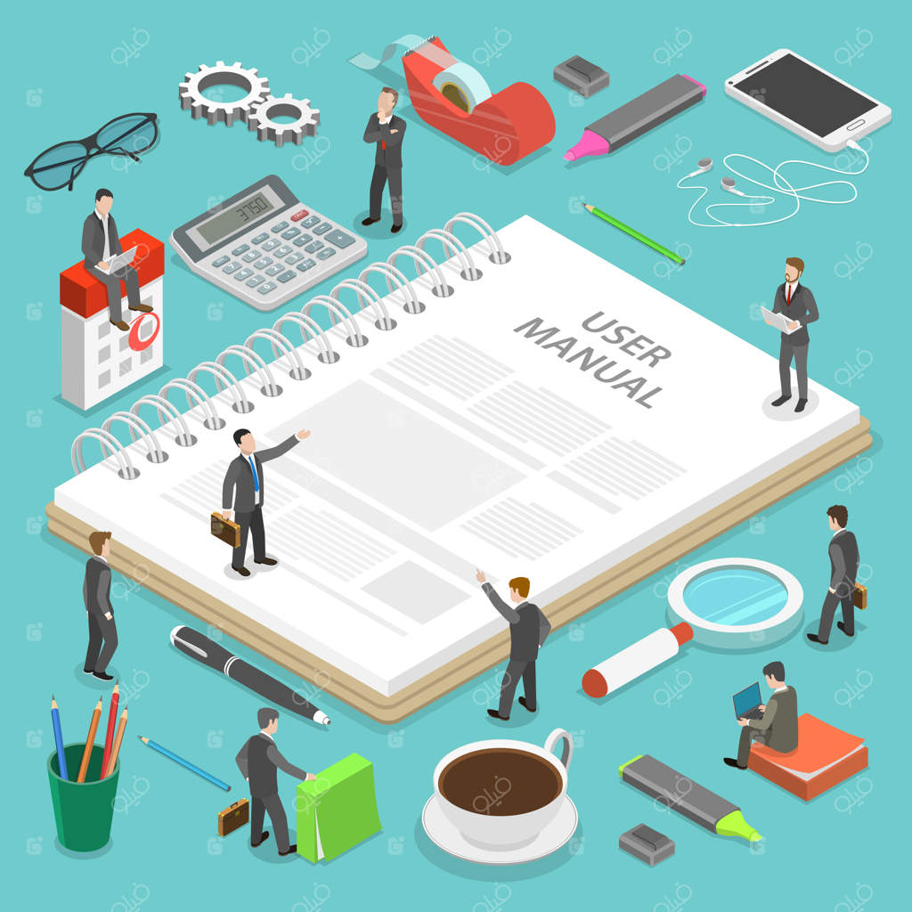 دفترچه راهنمای کاربر - مفهوم ایزومتریک و تخت