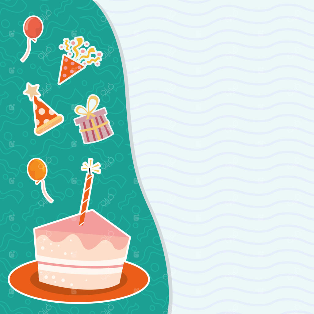 کیک تولد و نمادها