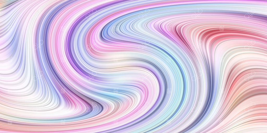 پس‌زمینه هندسی امواج سیال با گرادینت پویا