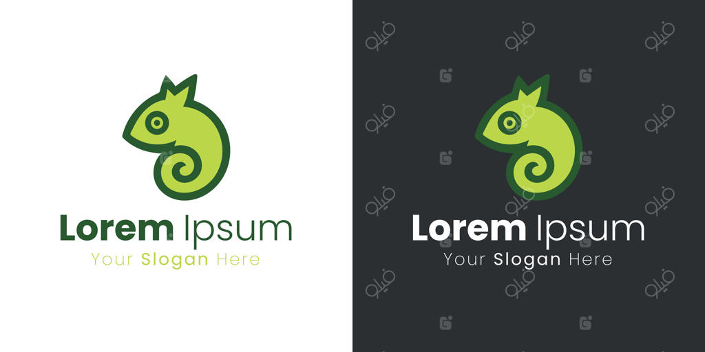 نماد خلاقانه آفتاب‌پرست سبز برای هویت برند و الهام‌بخشی در طراحی لوگو