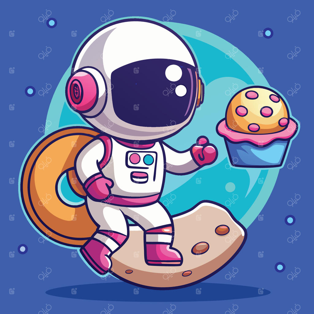 قهوه و دونات در ماه: شادی کیهان‌نوردان