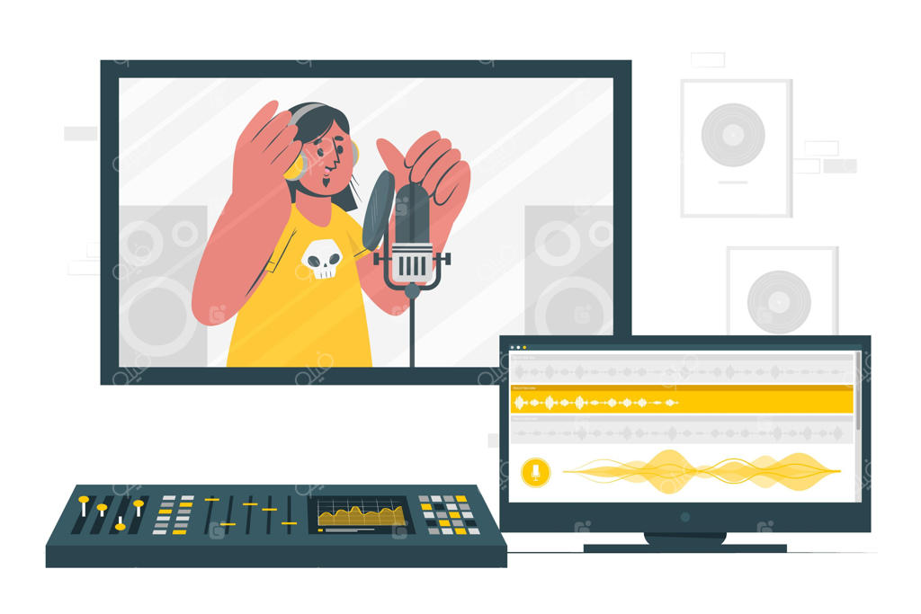 تصویرسازی مفهوم ضبط