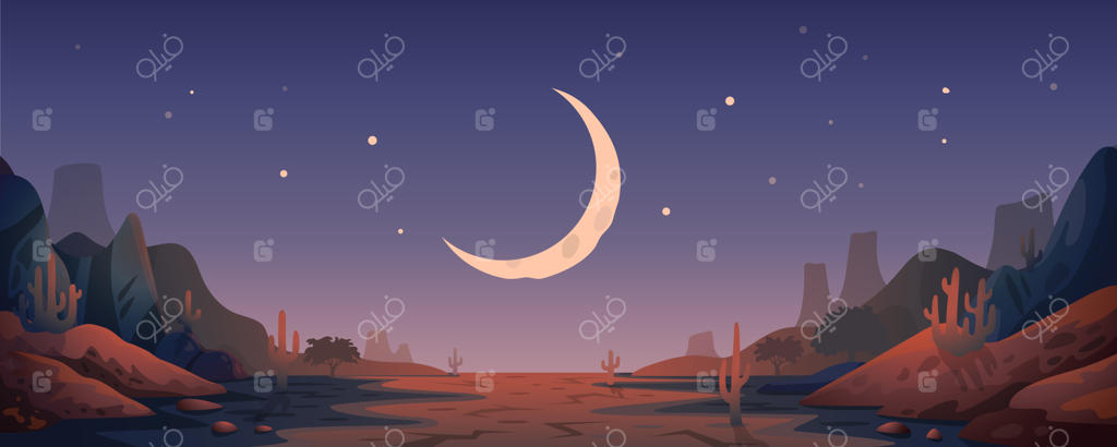 منظره کویری