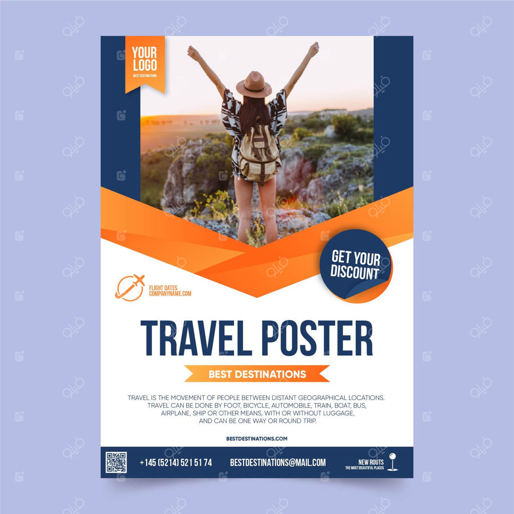 پوستر سفر با تخفیف ویژه