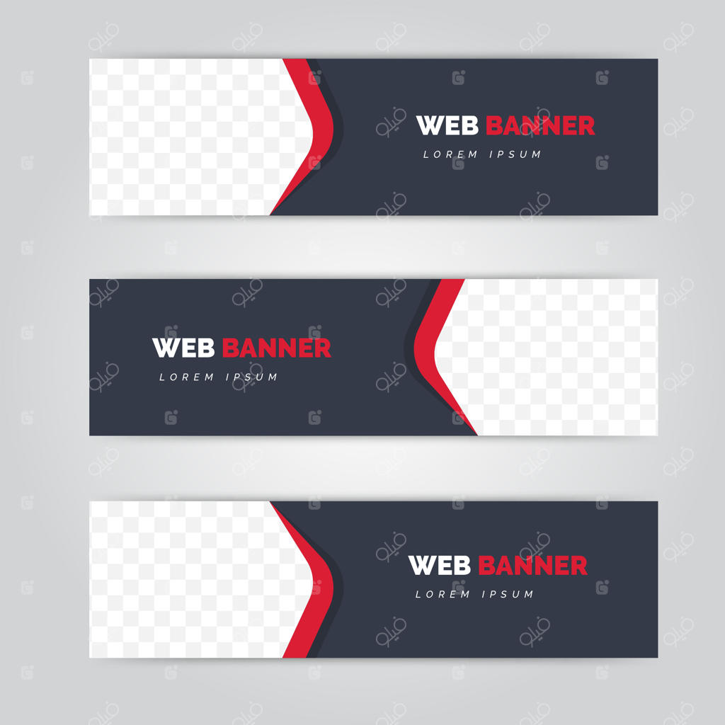 طراحی مدرن بنرهای وب