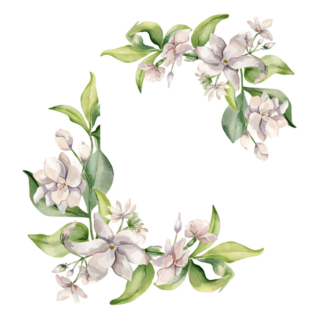 نقاشی آبرنگ گل‌های زیبا برای دکوراسیون منزل - طراحی حرفه‌ای وکتور