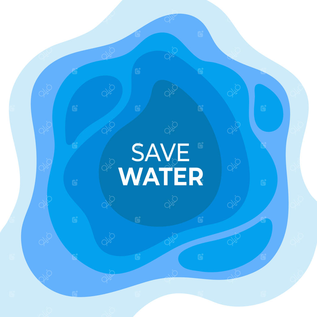 پوستر صرفه‌جویی در مصرف آب