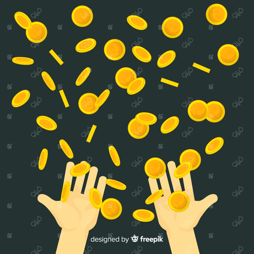 سقوط سکه‌های روپیه هند