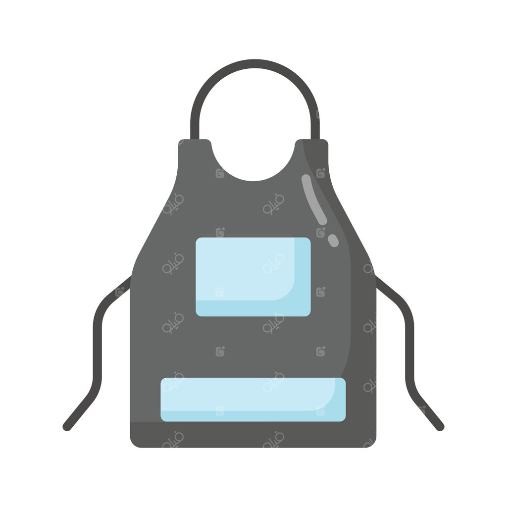 طرح وکتور پیش‌بند آرایشگر، مجزا بر روی پس‌زمینه سفید