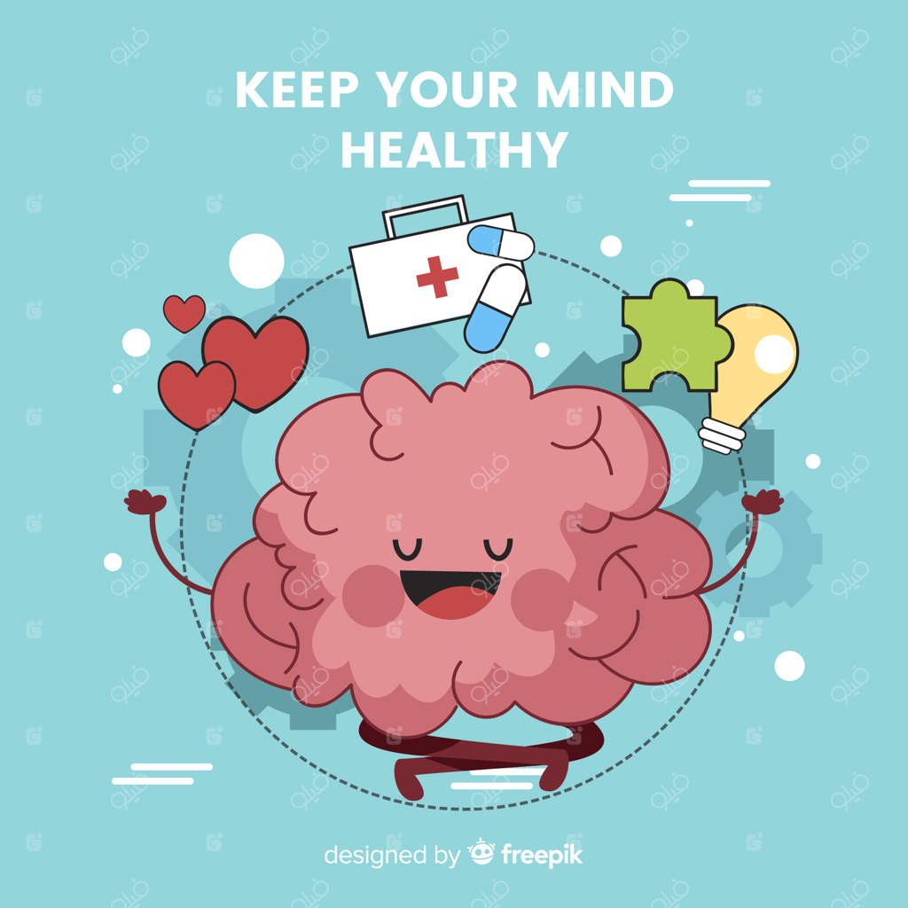 طرح دستی جالب با موضوع سلامت روان