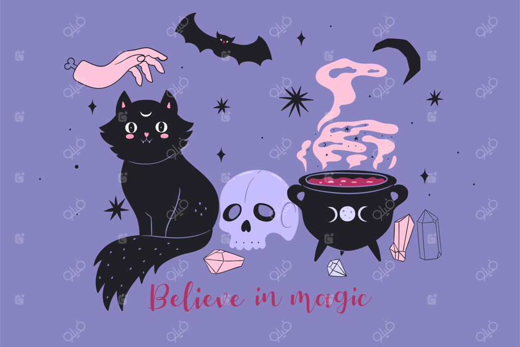 اشیای جادویی و نوشته‌های حکاکی‌شده