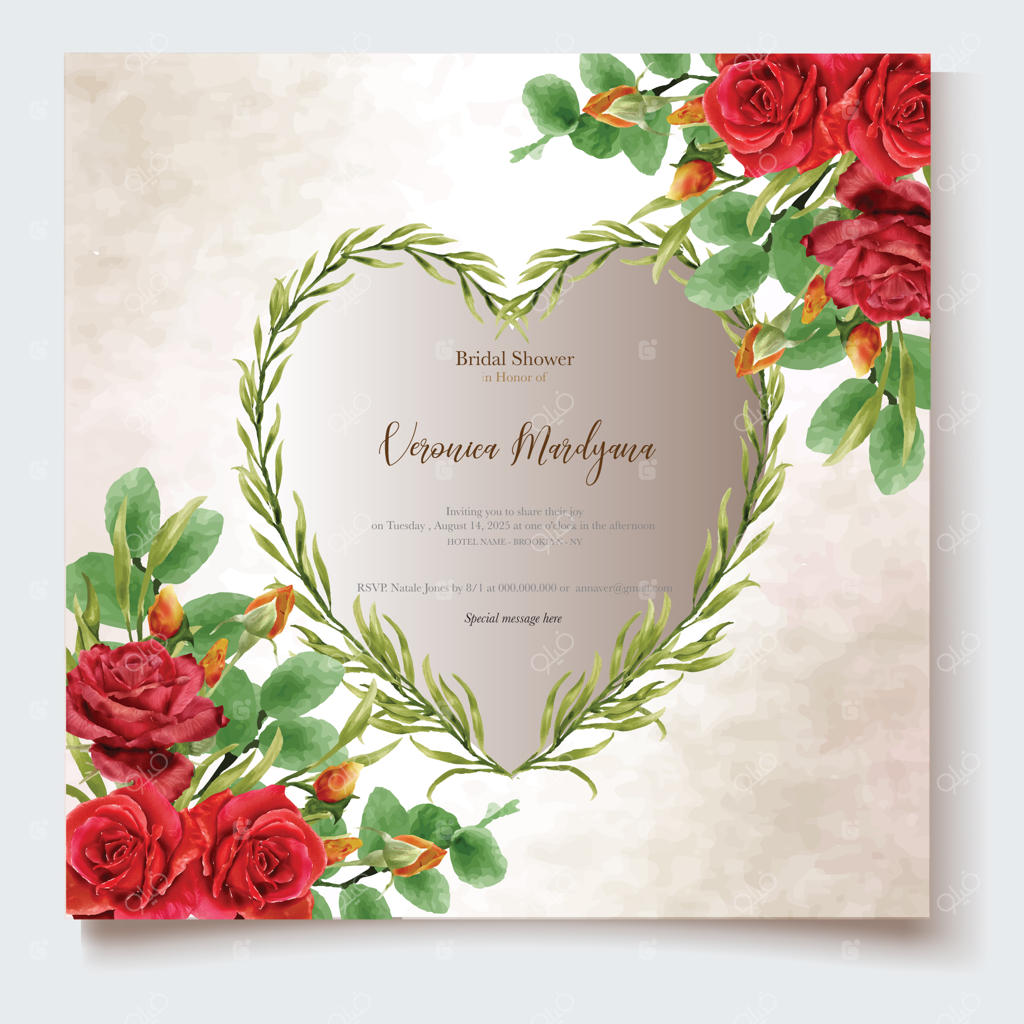 قاب‌ها و قالب‌های عروسی و دوش عروس