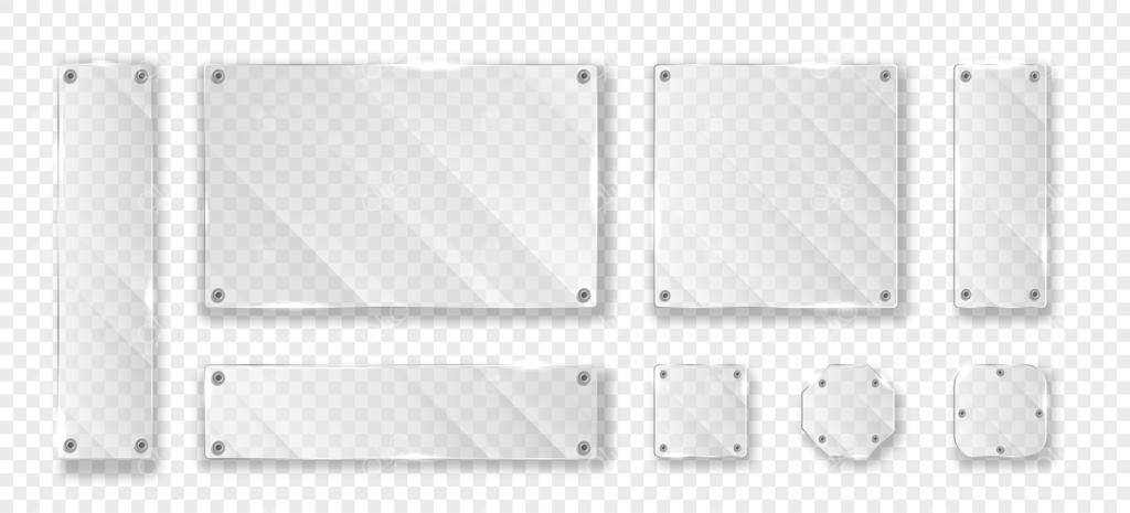 بشقاب‌های شیشه‌ای واقعی