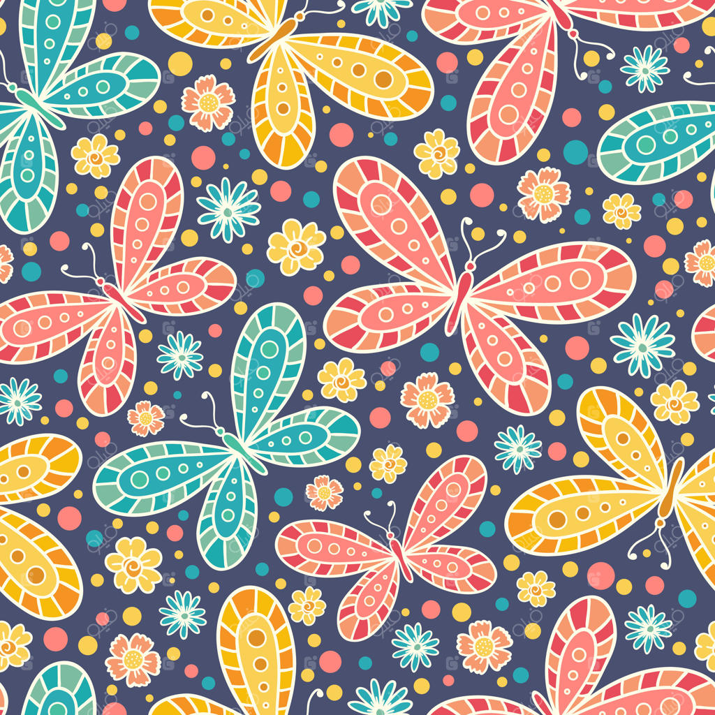 طرح پروانه‌ای زنده برای پروژه‌های خلاقانه: فایل برداری حرفه‌ای