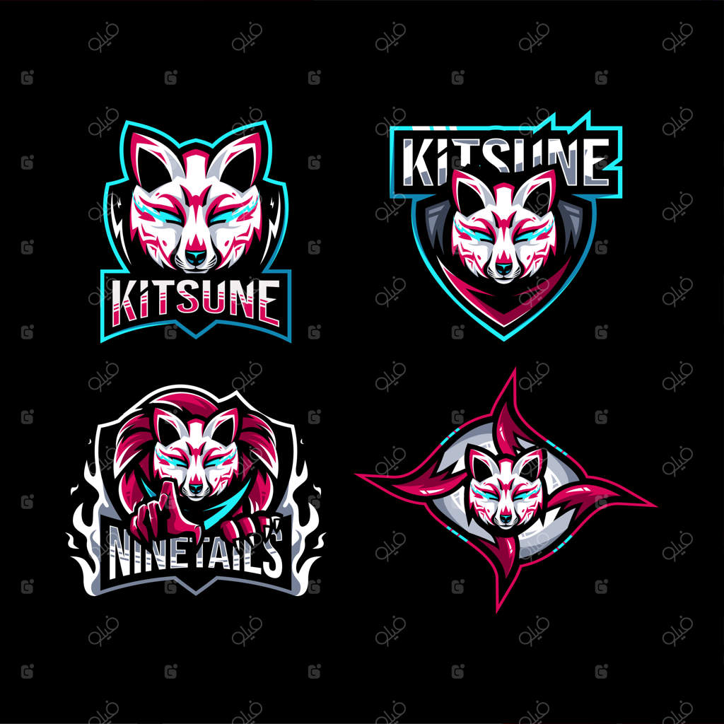 طراحی مجموعه لوگو و نماد ناین‌تیلز