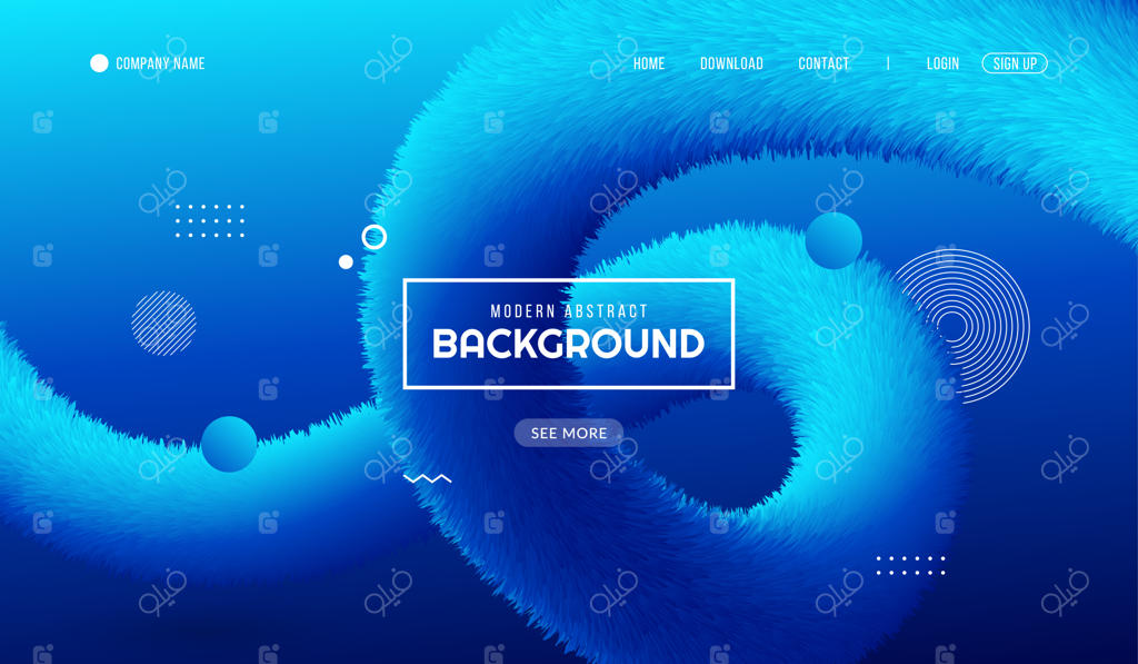 پس‌زمینه انتزاعی مدرن