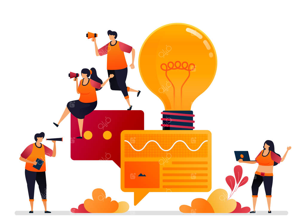 جستجوی الهام و ایده‌ها در گفتگوها و جلسات هم‌فکری