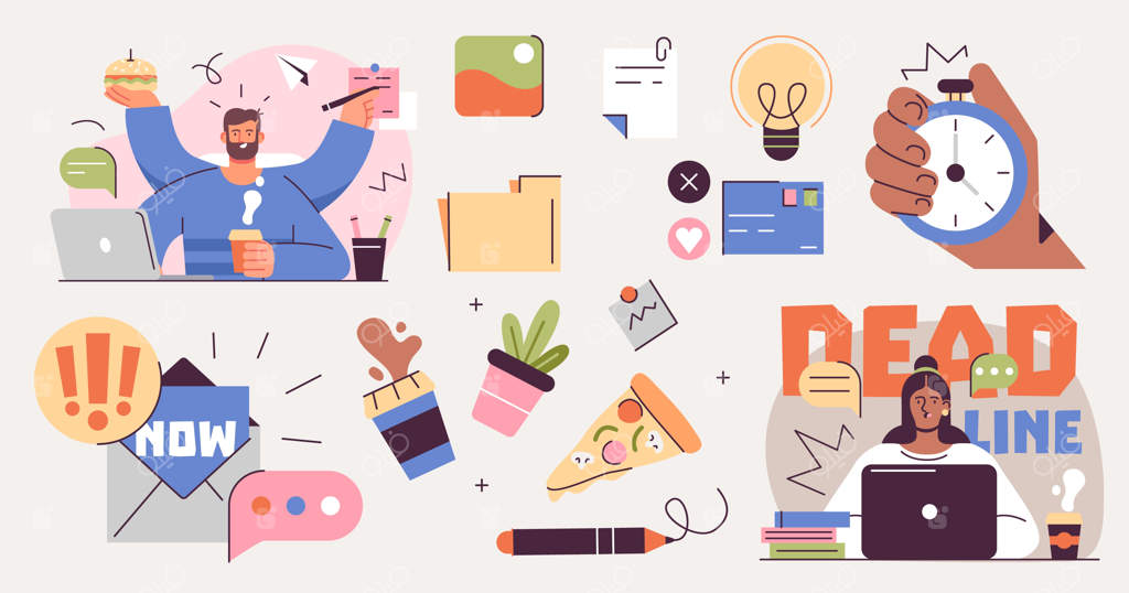 مجموعه‌ای از تصاویر درباره کار از راه دور و فریلنسینگ: فریلنسرها در حال کار