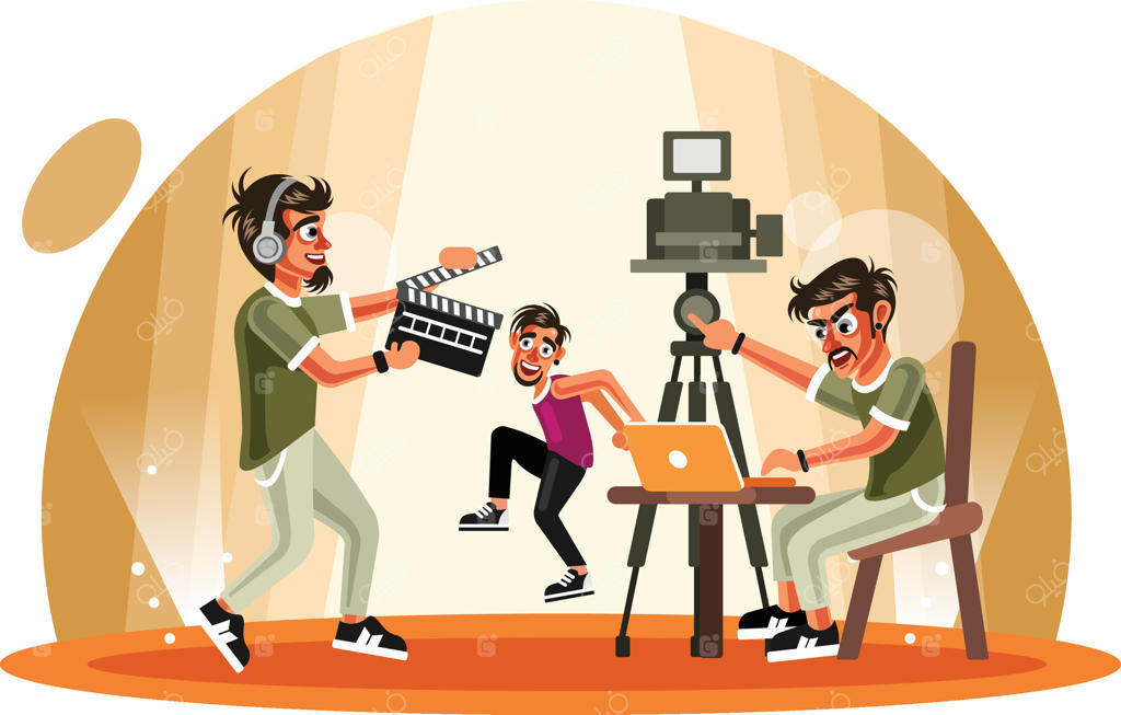 تصویرسازی ضبط موسیقی در استودیو