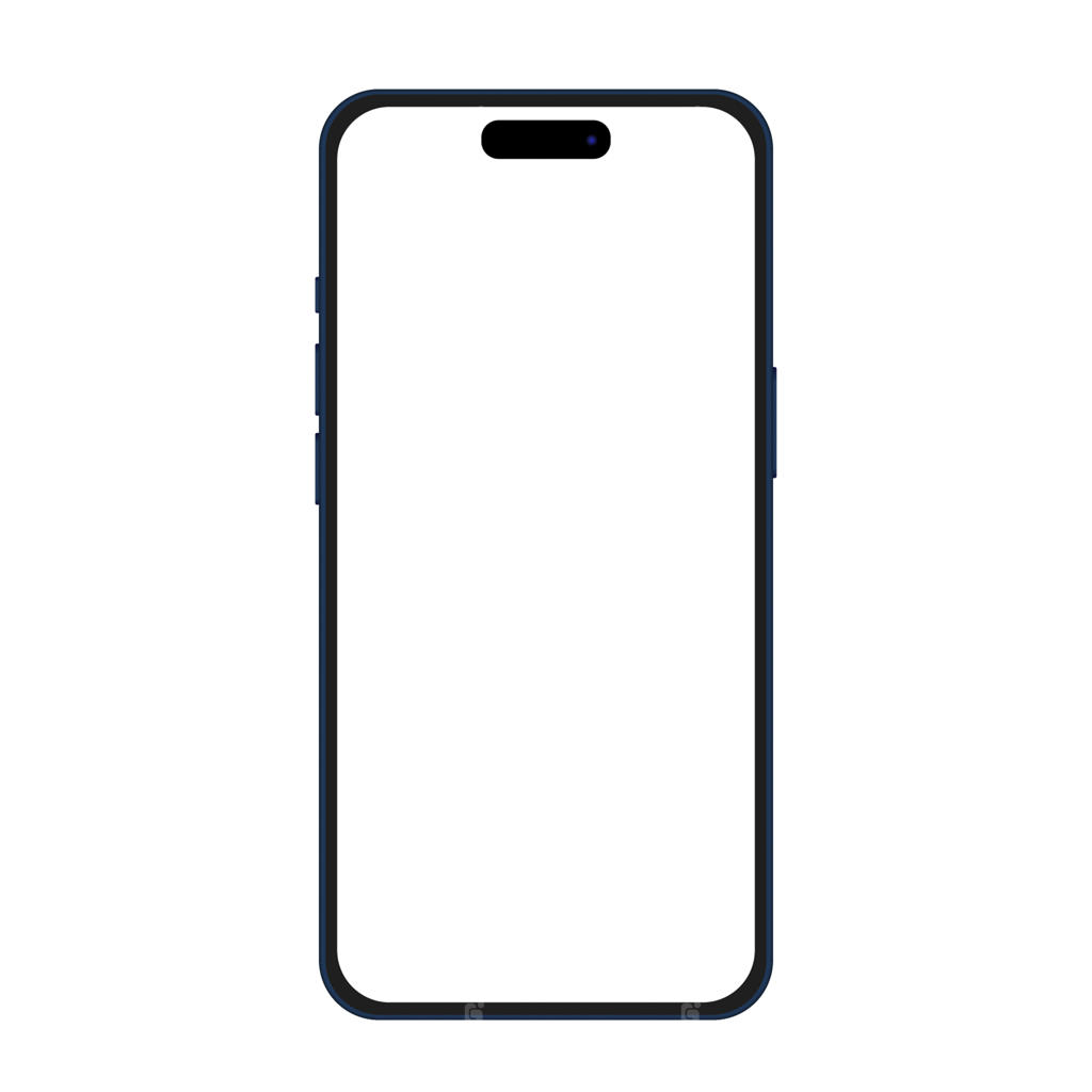 موکاپ واقع‌گرایانه گوشی هوشمند مشکی برای رابط کاربری و تصویرسازی تبلیغاتی