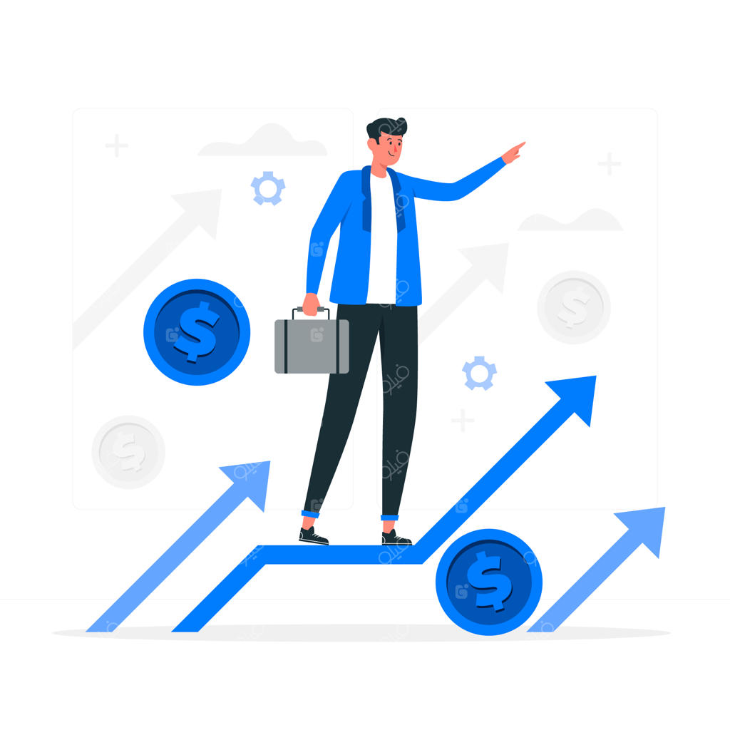 تصویر مفهومی رشد کسب‌وکار