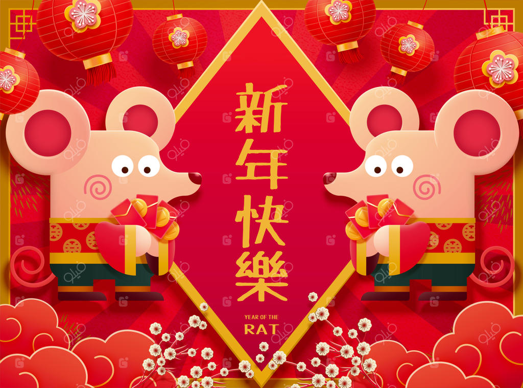 هنر کاغذی: طراحی موش‌های بامزه برای سال نو