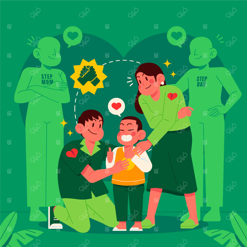 تصویرسازی فرزندپروری مشترک