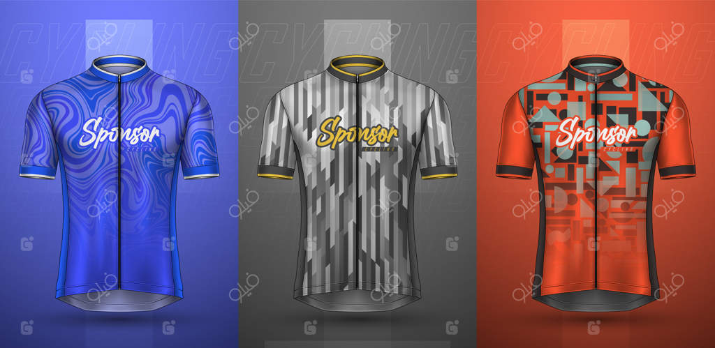 مجموعه برتر پیراهن دوچرخه‌سواری