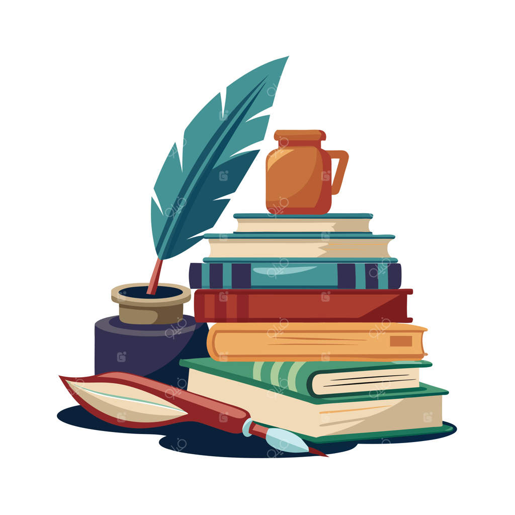 تصویرسازی کتاب‌ها به سبک فلت