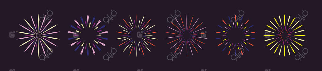 تزئین هنری آتش‌بازی