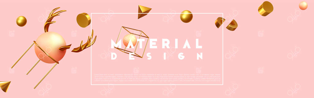 پس‌زمینه‌ای از آشوب با اشیاء سه‌بعدی. اشکال هندسی واقعی. طراحی نامرتب. پوستر افقی، سرصفحه‌، بنر وب‌سایت. تصویرسازی وکتور.