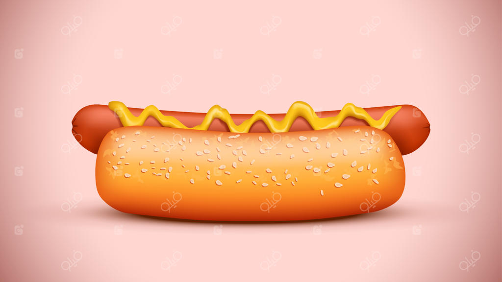 تصویری از همبرگر