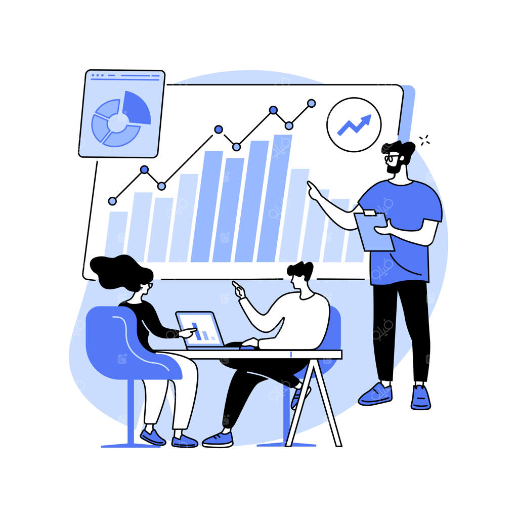 تصویرسازی مفهومی جلسه و ایده‌های انتزاعی