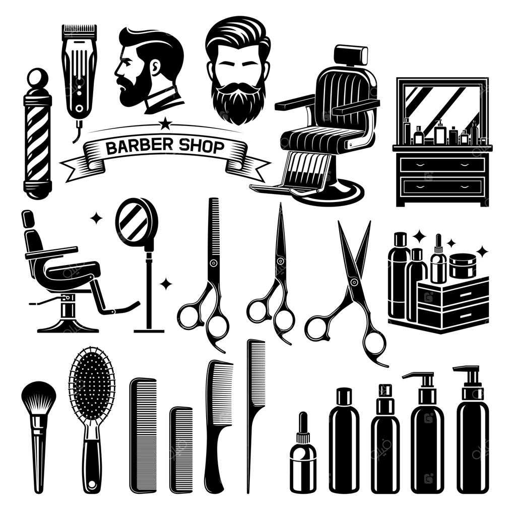 عناصر نمادین آرایشگاه کلاسیک