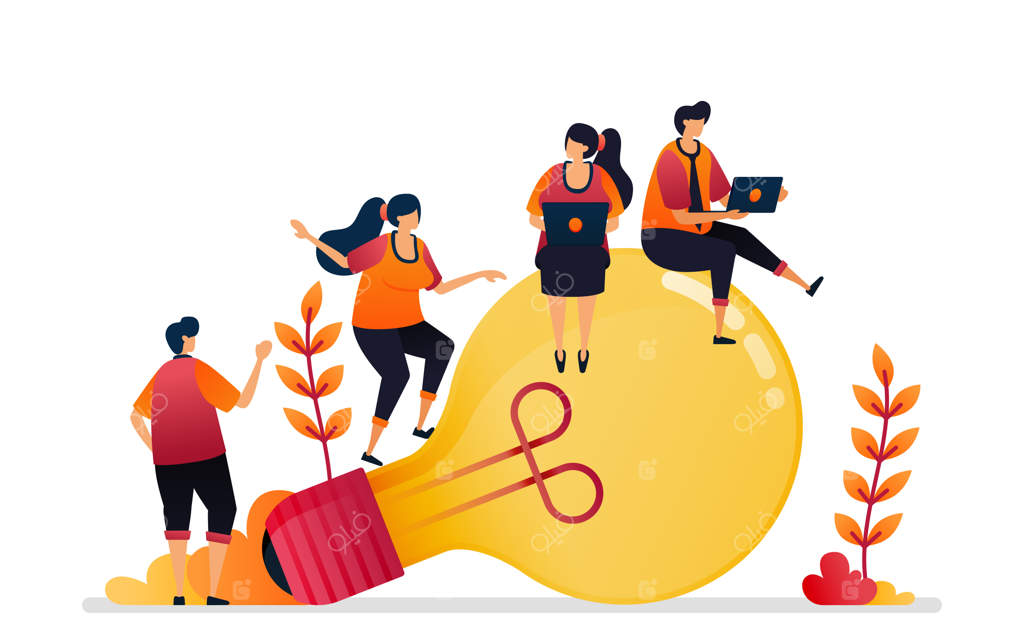 تصویرسازی ایده و الهام، جستجوی حل مسئله با استفاده از طوفان فکری و دانش