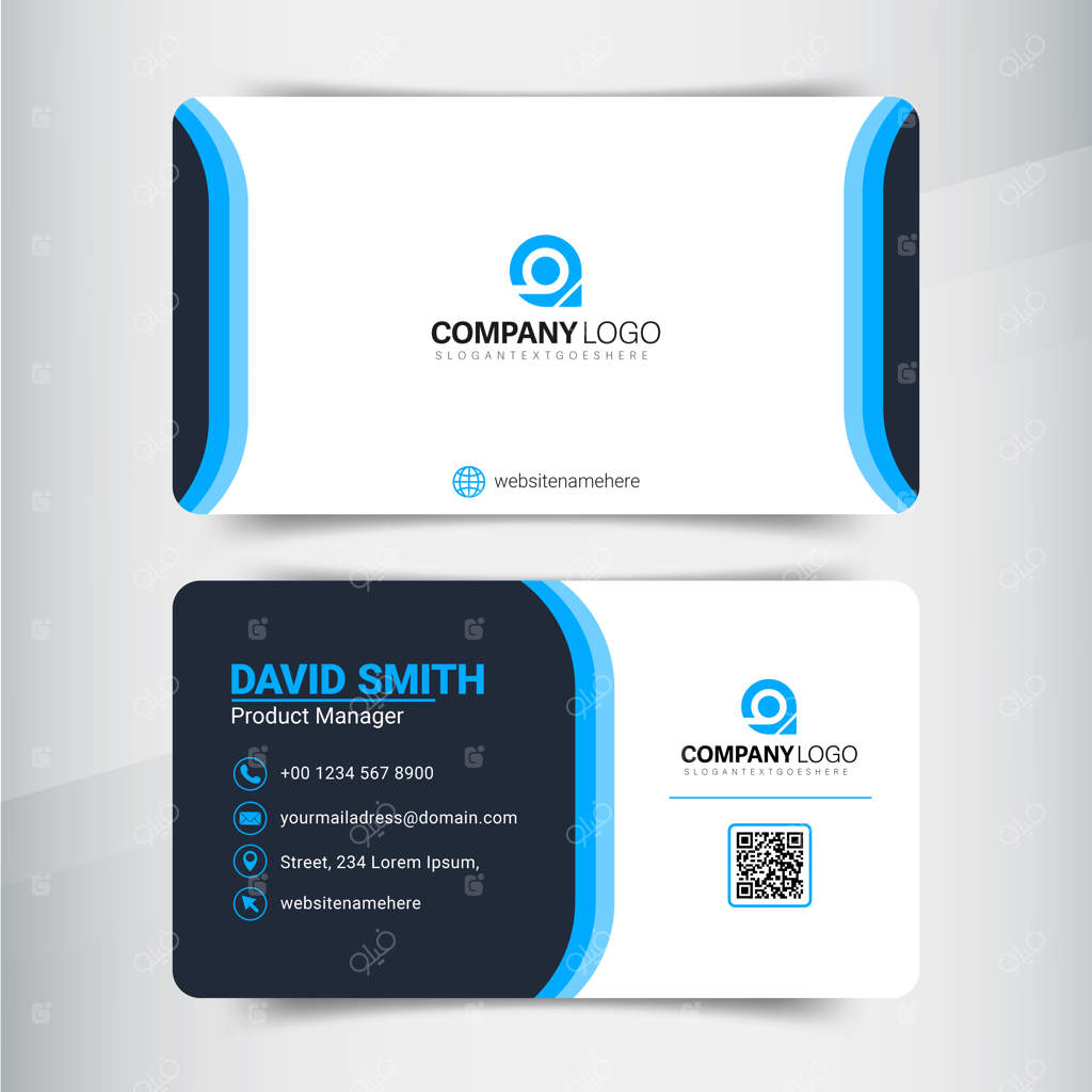 پترن کارت ویزیت با طراحی هویت برند شرکتی