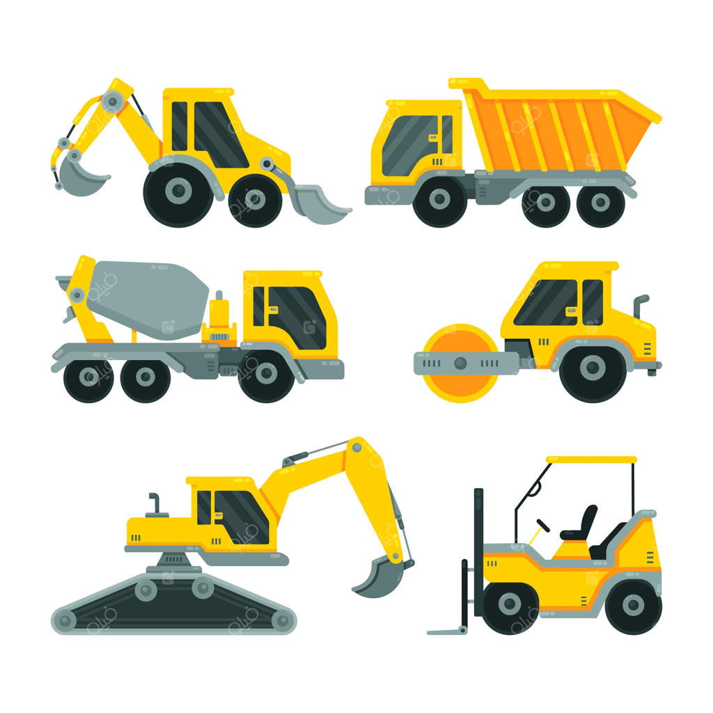 مفهوم اجزای مجموعه بیل مکانیکی