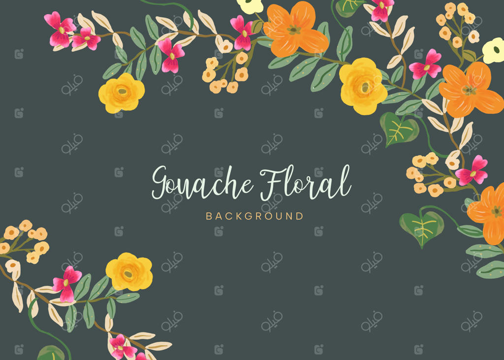 کارت دعوت تولد نوزاد با طراحی زیبای گل‌دار