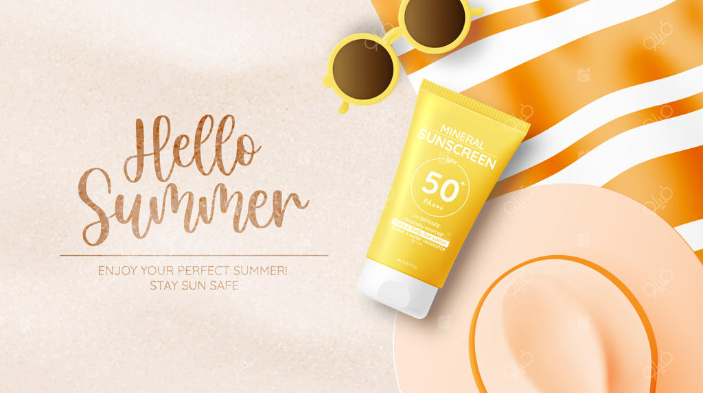 طراحی محصولات آرایشی محافظتی، طراحی محصولات آرایشی ضد آفتاب و حمام آفتاب برای صورت و بدن