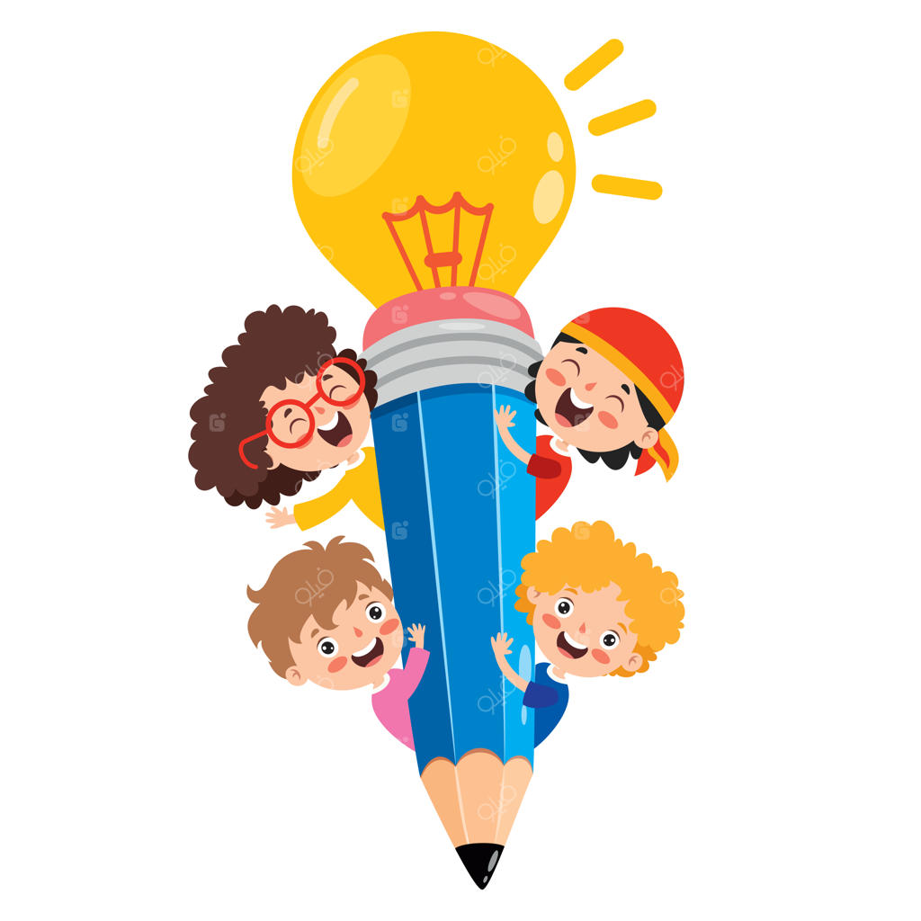 ژست گرفتن کودکان با شخصیت مدادی