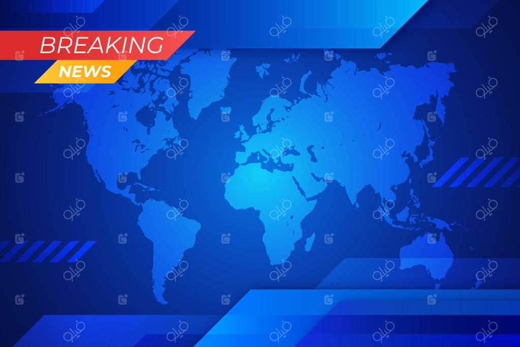 زمینه خبری با گرادیانت جذاب