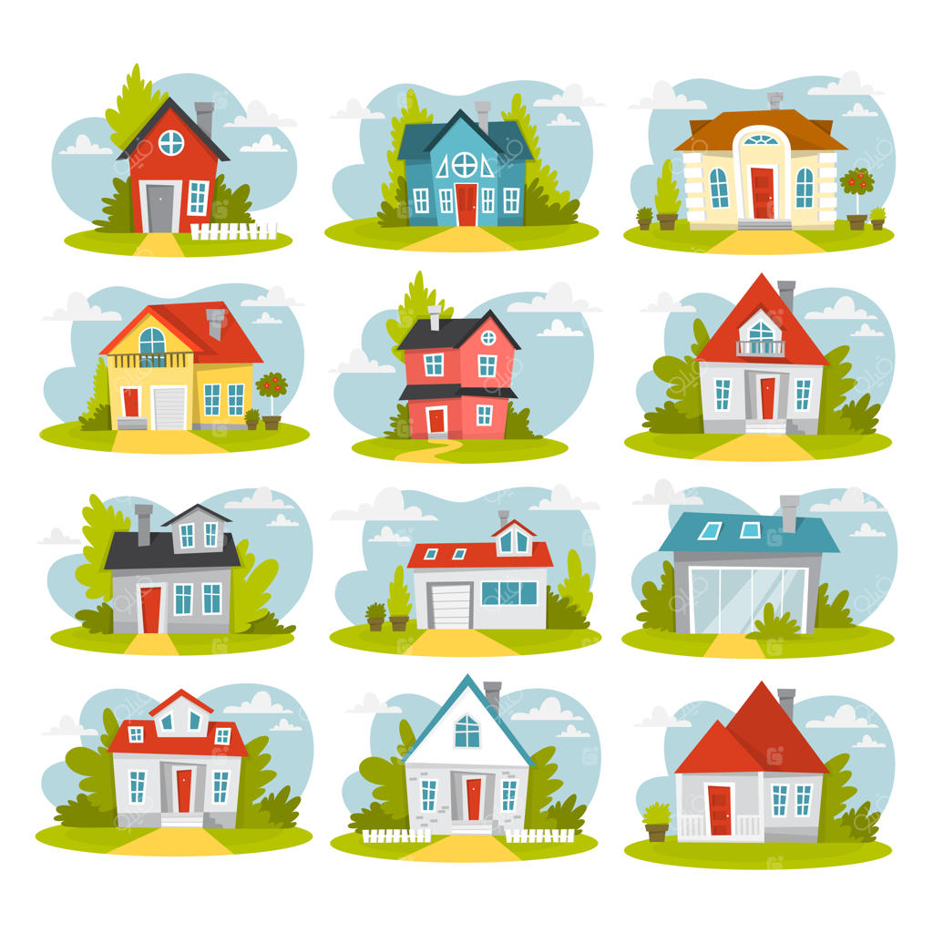 مجموعه خانه‌های قرمز؛ ساختمان‌های کلبه‌ای شهری