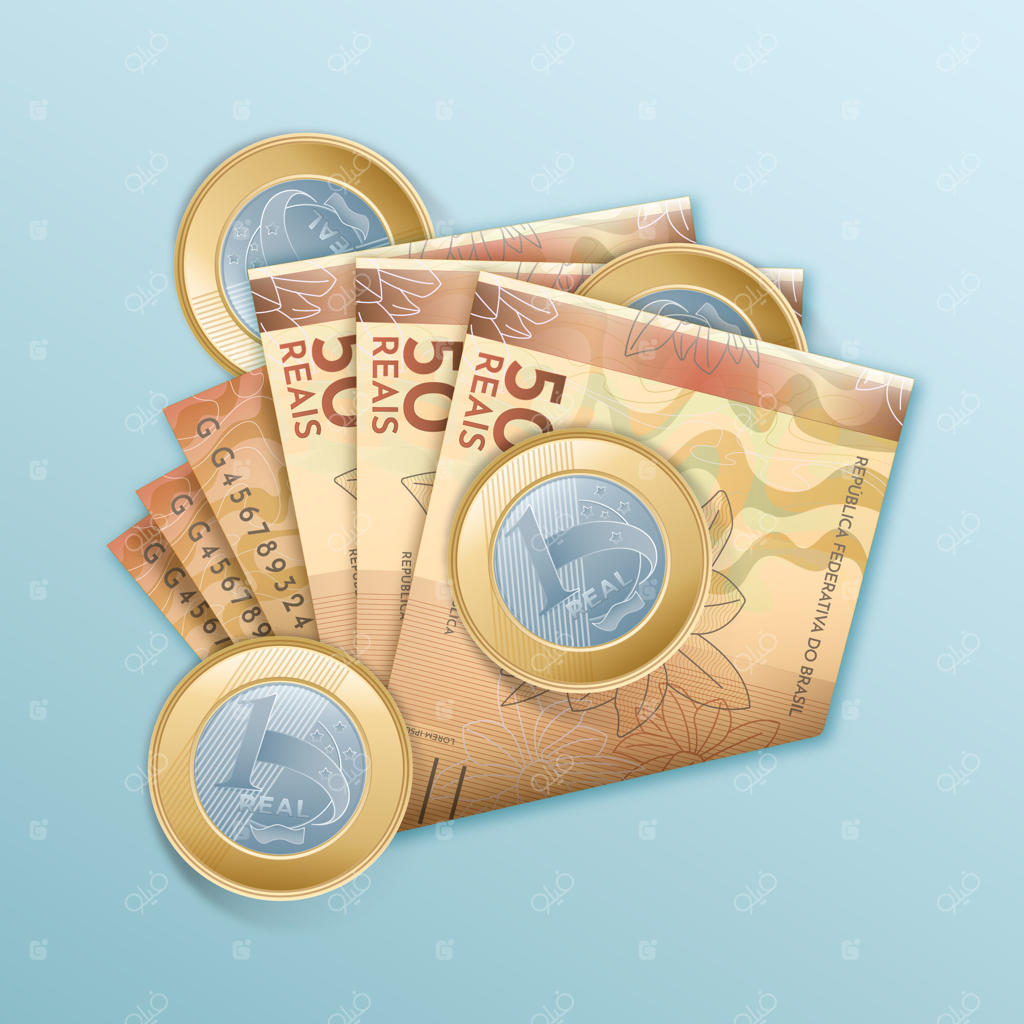 تصویر گرادیان رئال برزیل