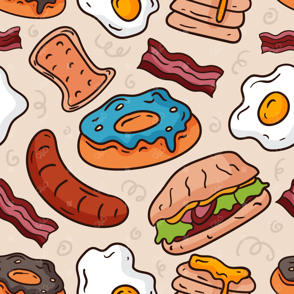 پترن یکپارچه صبحانه