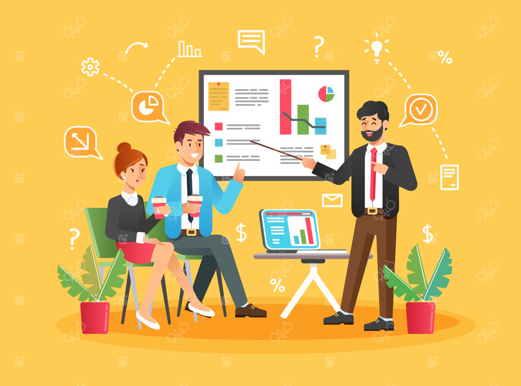 طوفان فکری: همفکری تیم برای ایده‌های خلاقانه.