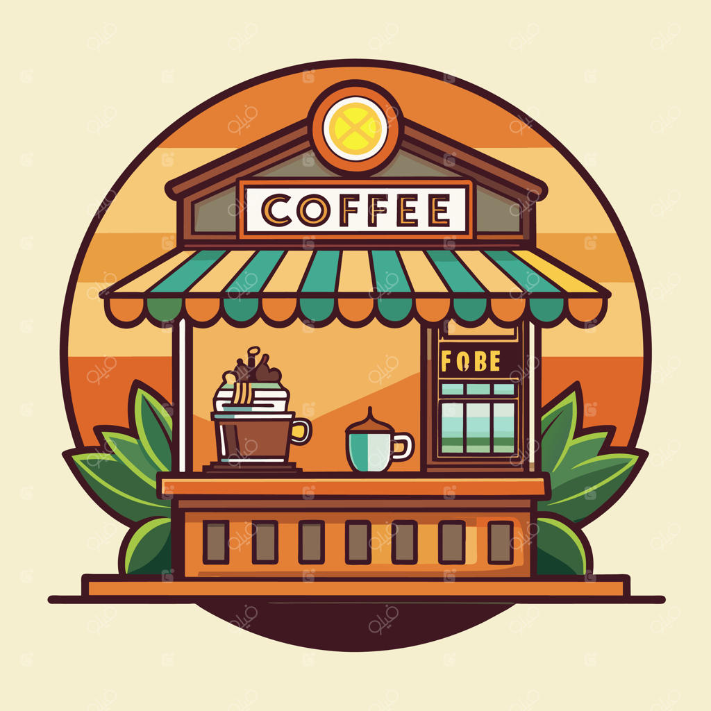 طراحی نشان‌واره کافه نوستالژیک: الهام‌بخش جامعه لوگوی شما