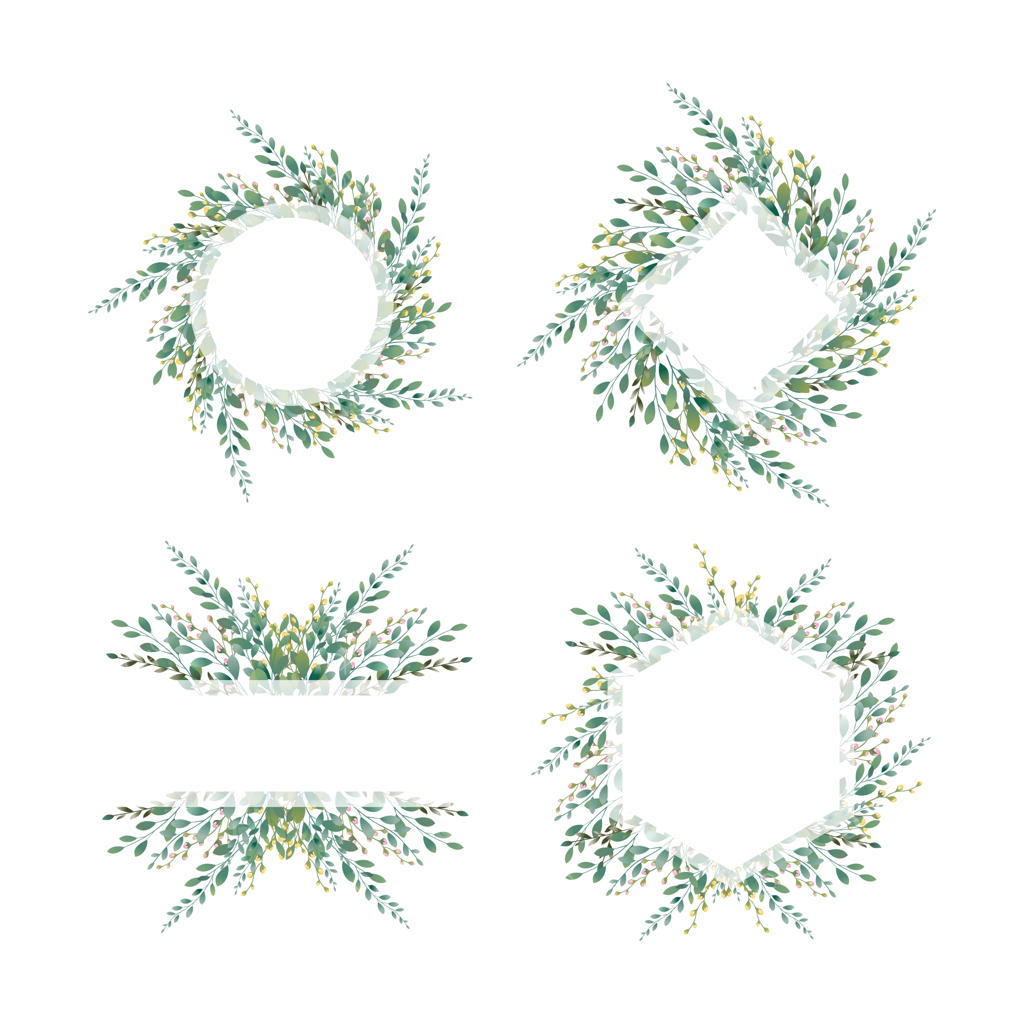 مجموعه قاب‌های برگ