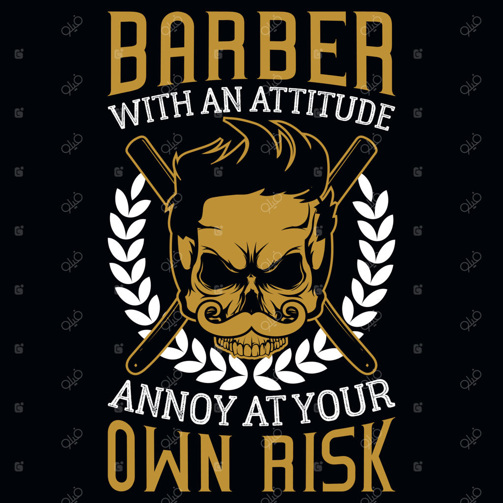 طراحی تی‌شرت آرایشگری